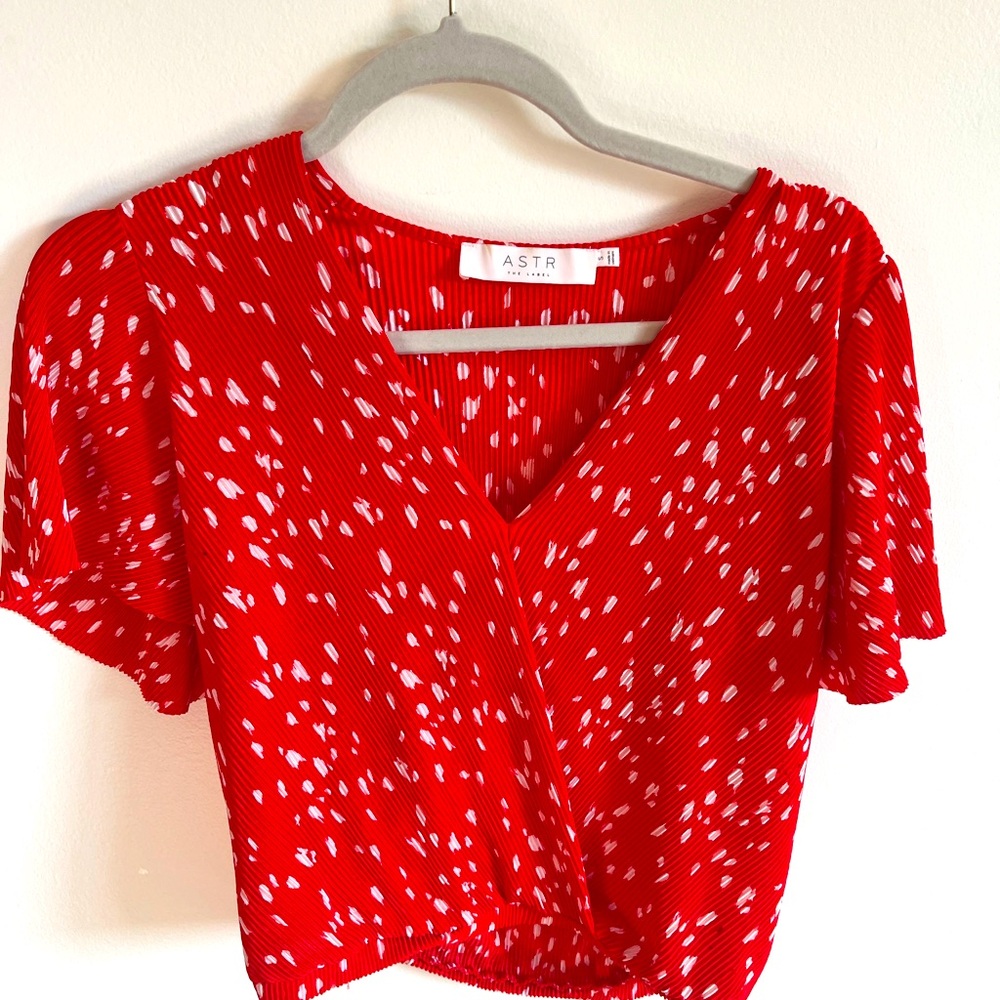 ASTR the Label wrap top